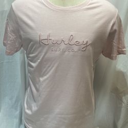 New with Tags, HURLEY EMBRIODERED SIGNATURE GRAPHIC T-SHIRT, Size: Large