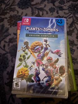 Plants vs zombies Nintendo Switch