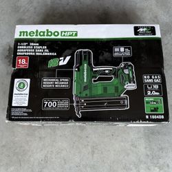 Metabo HPT MultiVolt 18 -Gauge 1-1/2-in Narrow crown Finish Stapler