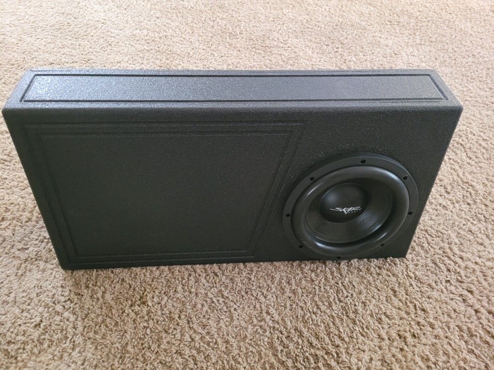 Skar Audio VD10 D4 With Q Bomb Vended Truck Box. NEW!!!