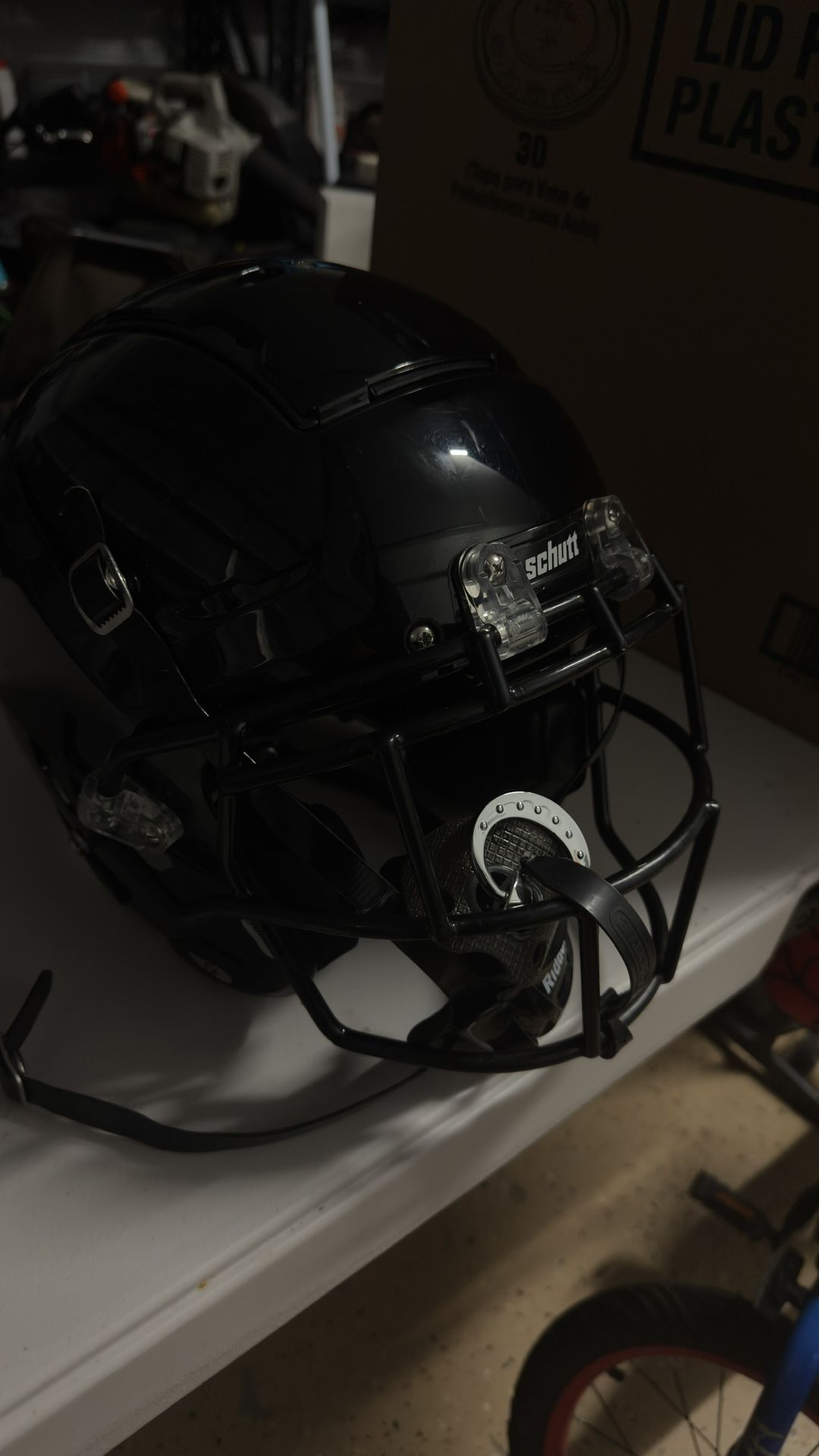 Youth Xl Black Schutt F7