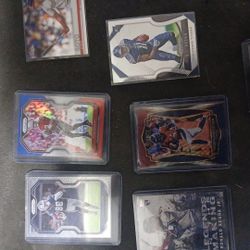A Bunch Of Sports Cards