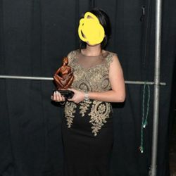 Black with gold sequin dress Worn Once