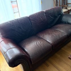 Leather Couchs
