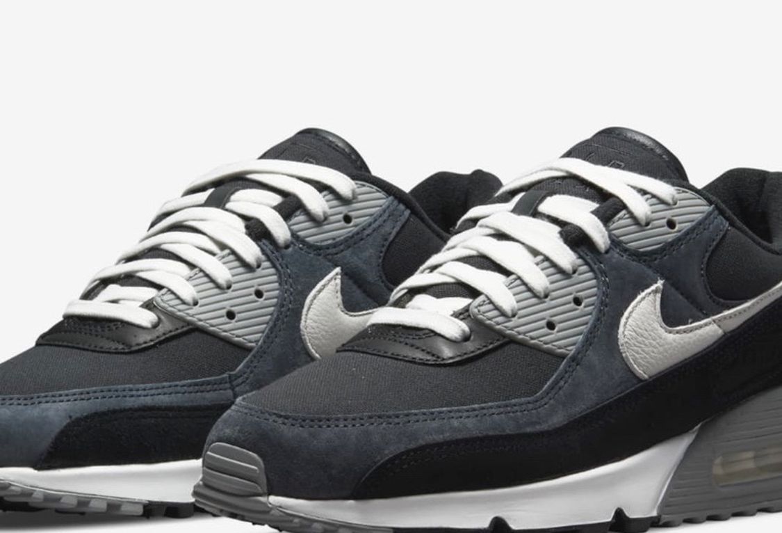 Nike Air Max 90 Premium 'Off Noir Particle Gray' Size 6 Mens Shoes