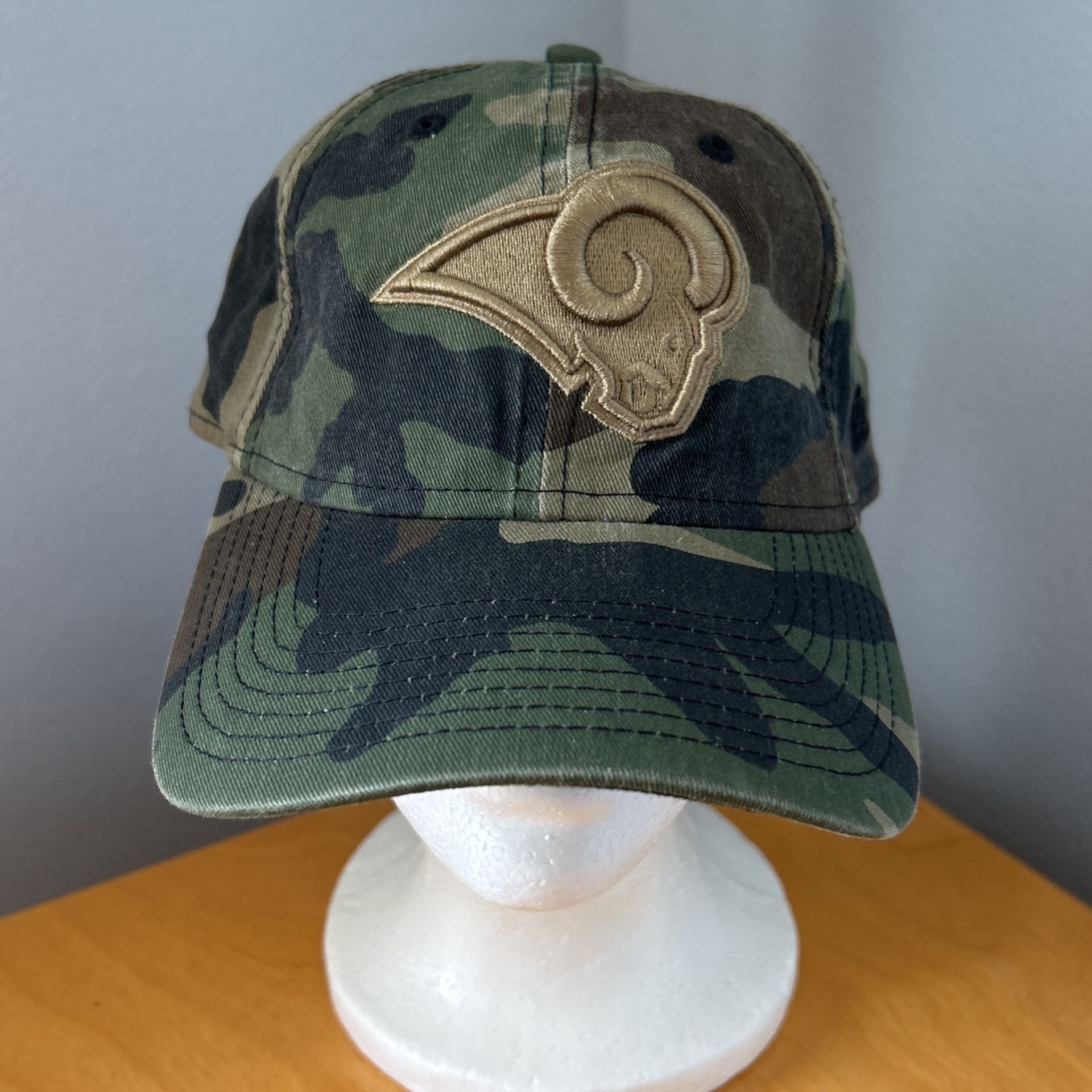 Los AngelesRams Adjustable 9Twenty Camo Hat