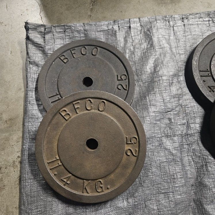 BFCO Plate Weights