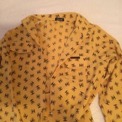Yellow Chanel Shirt