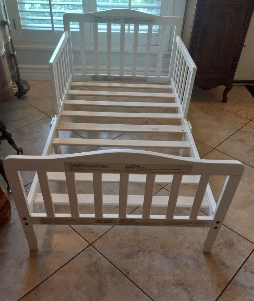 Toddler Bed Frame. Like New Condition.