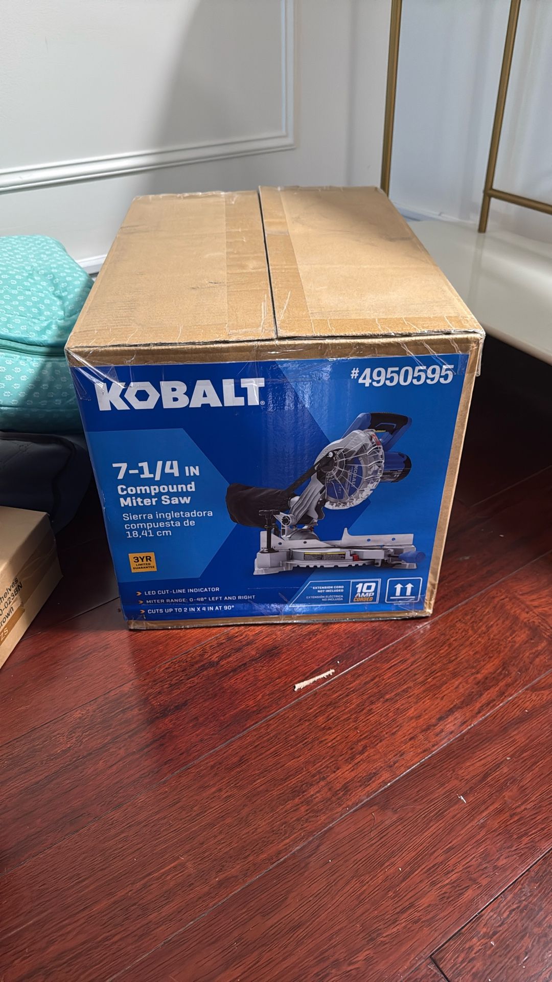 Kobalt 7-1/4 Inch Compound Miter Saw (barely Used)