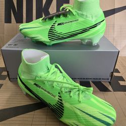 Nike Zoom Mercurial Superfly 9 MDS Elite FG Green Men's Size 7  Women's Size 8.5