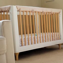 Babyletto Lolly 3-in-1 Convertible Crib With Toddler Conversion Kit 