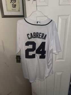 Nike Detroit Tigers Miguel Cabrera white jersey size 2xl