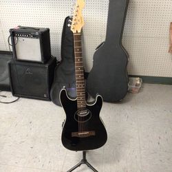 Fender 5 String  Stratacoustic Guitar 