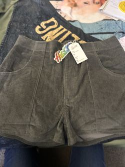 Hammies. Woman Short Corduroy - Gray - Size 38 