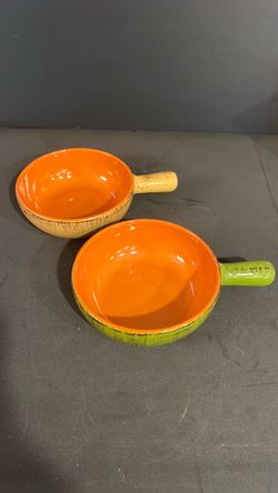 De Silva pottery Soup Bowls from Italy