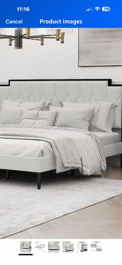 King bed frame