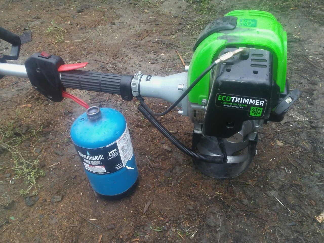 Propane powered 2024 weed eater