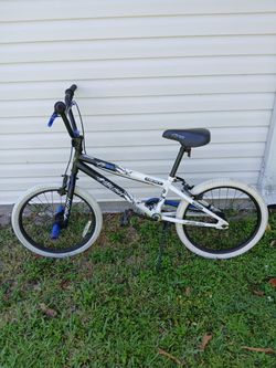 Kids Kent Ambush white/black/blue bike