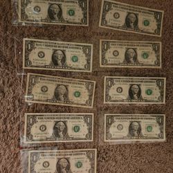Star Note Dollars Bills Collectable