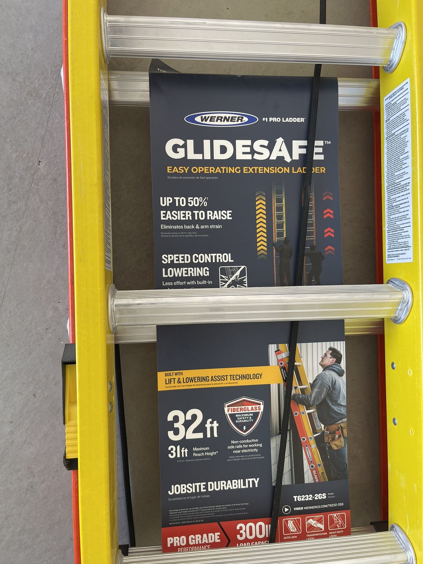 32 Ft extension ladder