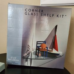 Corner Glass Shelf