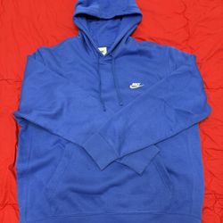 Nike Sportswear Club Fleece Game Royal Hoodie - Large