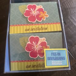 Box Of Generic Invitations 