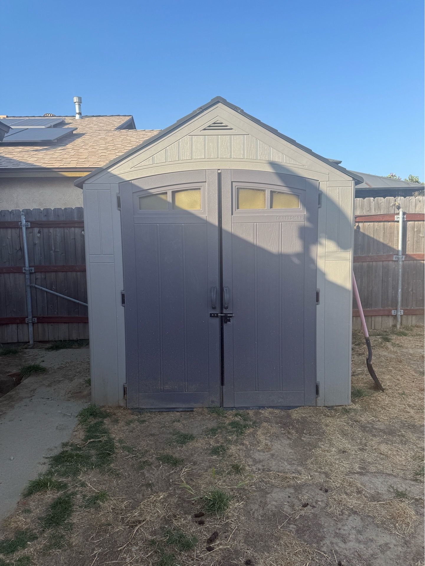 Outdoor shed