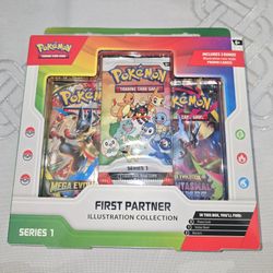 Pokemon First Partner Illustration Collection 