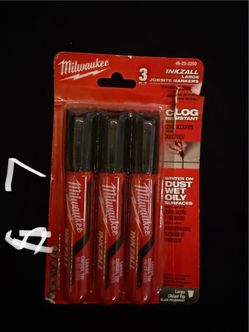 Milwaukee INKZALL Large Jobsite Markers 3-Pack