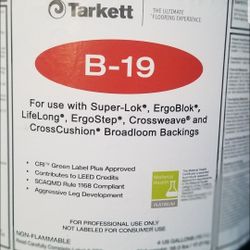 New 4 Gallon Buckets Of Tarkett B19 Professional Grade Flooring Adhesive