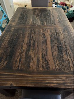 Custom made dining table