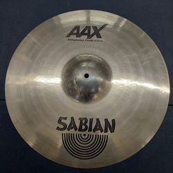 Sabian 18" AAX X-plosion Crash Cymbal **Located In Upland**