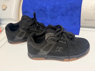 DC Stag Shoes - Black/Gum × 1