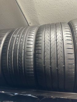 PAIR OF TIRE 245 35 21 CONTINENTAL 85% LIFE