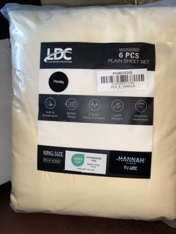 6 piece King Size Luxury Sheet Set