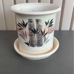 Vintage Ceramic Planter Pot