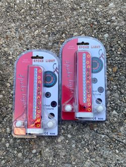 Bicycle wheel lights
