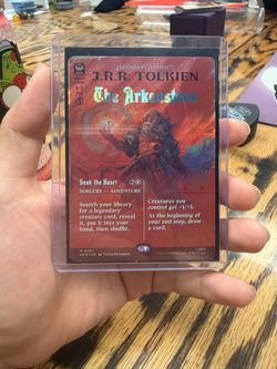 MTG The Arkenstone #283 Borderless Surge Foil – The Hobbit
