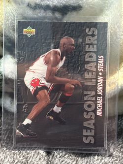 Michael Jordan season leaders