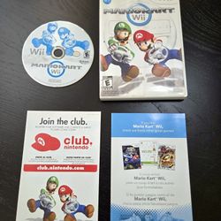 Wii MARIO KART WORKING