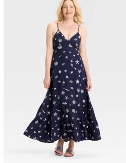 A new day seashell maxi dress