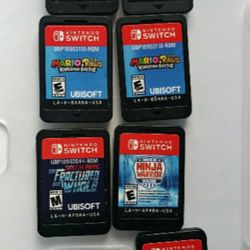 Nintendo Switch games 