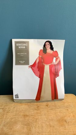 HALLOWEEN RENAISSANCE FAIRE MEDIEVAL QUEEN ADULT SIZE 2XL COSTUME
