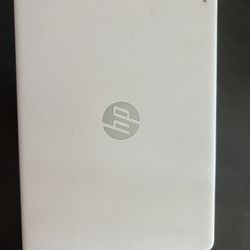 Hp white laptop