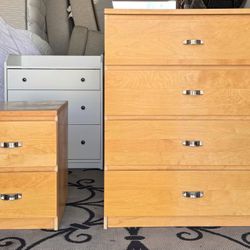 Ikea Malm Dresser And Nightstand