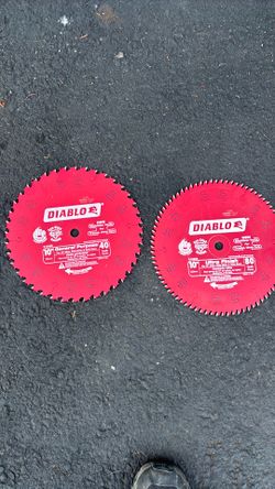 10 inch Diablo blades- never used