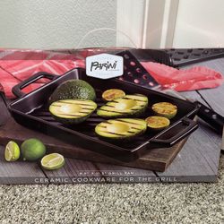 Parini Ceramic Cookware For The Grill 