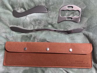 Robulove Professional Muscle Scraper Tool Set, Stainless Steel IASTM Tools for Physical Therap